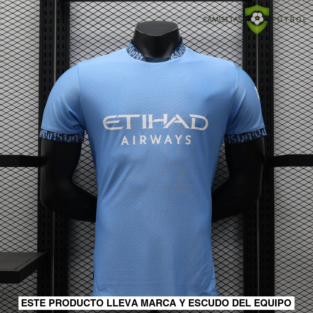 Camiseta Manchester City 24-25 Local (Player Version) De Futbol