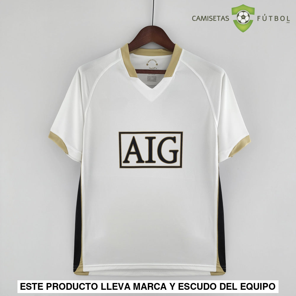 Camiseta Manchester United 06-07 Visitante (Versión Retro) De Futbol