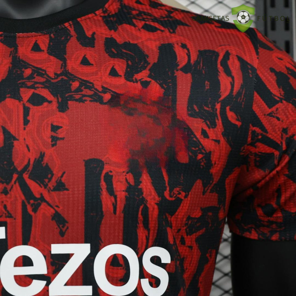 Camiseta Manchester United 23 - 24 Pre - Partido Rojo (Player Version) De Futbol