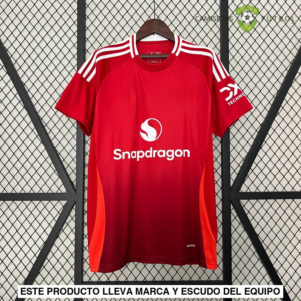 Camiseta Manchester United 24-25 Local De Futbol