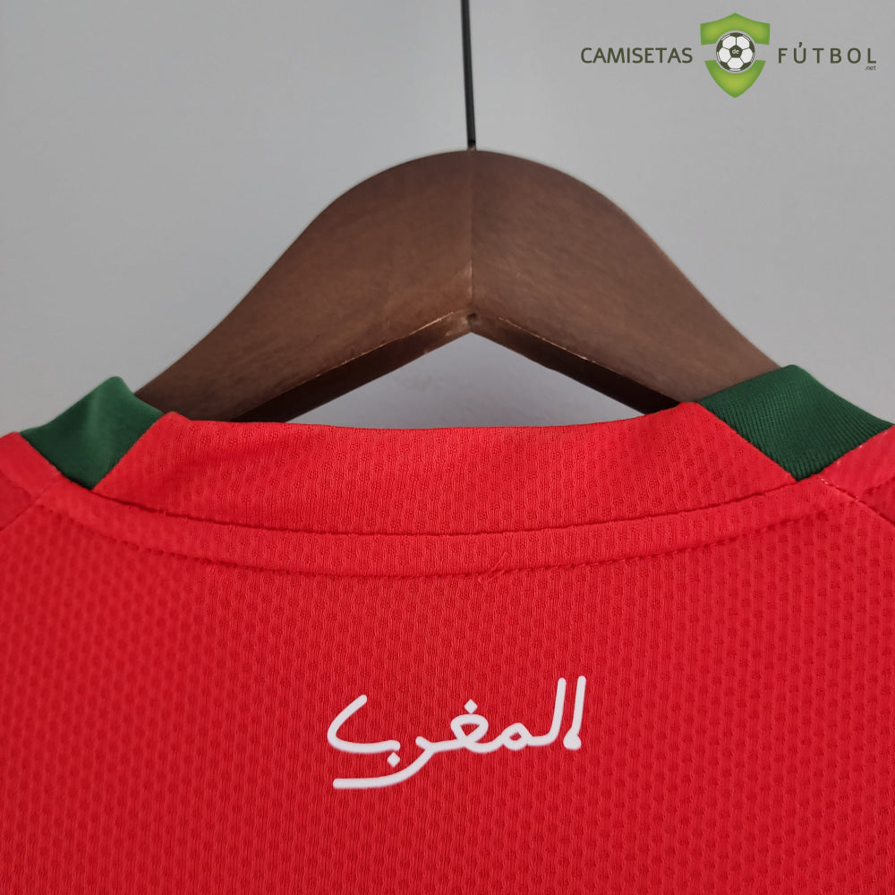 Camiseta Marruecos 22-23 Local Personalizado