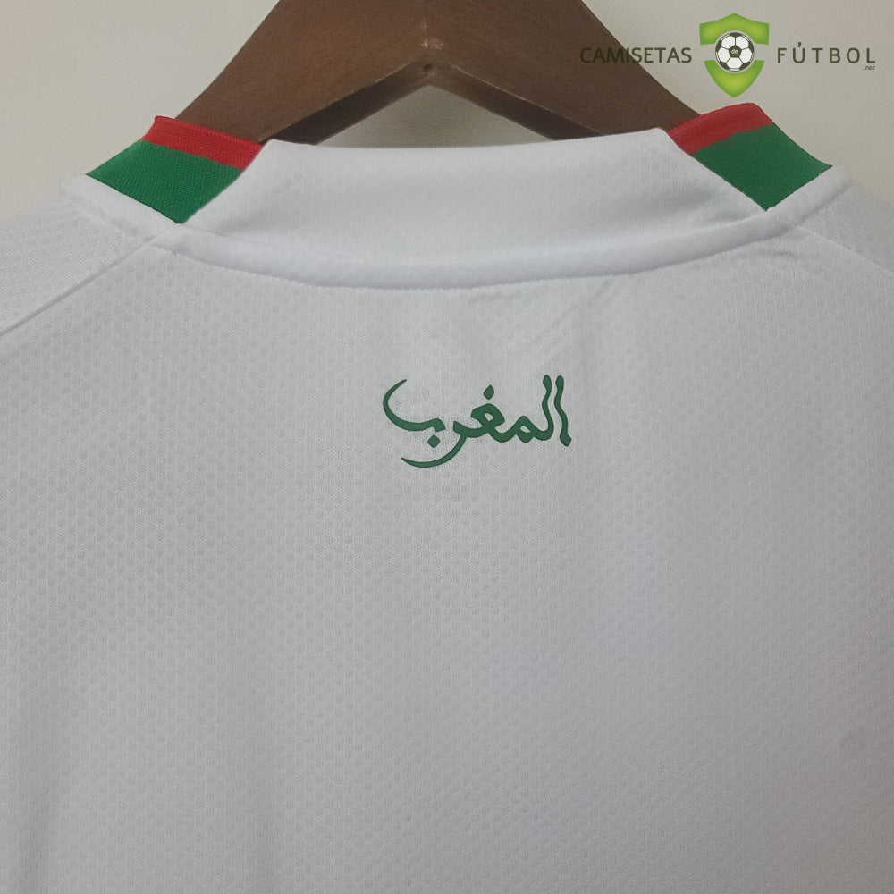 Camiseta Marruecos 22-23 Visitante Personalizado