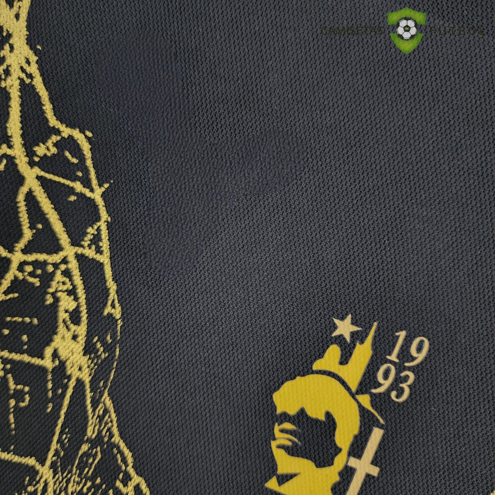 Camiseta Marseille 22-23 Edicion Conmemorativa Negro Personalizado