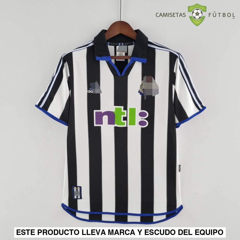 Camiseta Newcastle 00-01 Local (Versión Retro) De Futbol