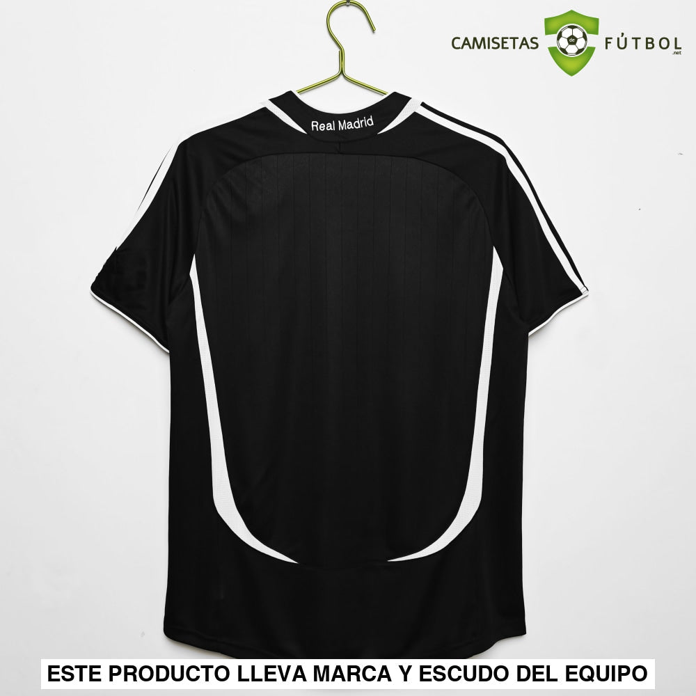 Camiseta Real Madrid 06-07 Visitante (Versión Retro) Sin Personalización