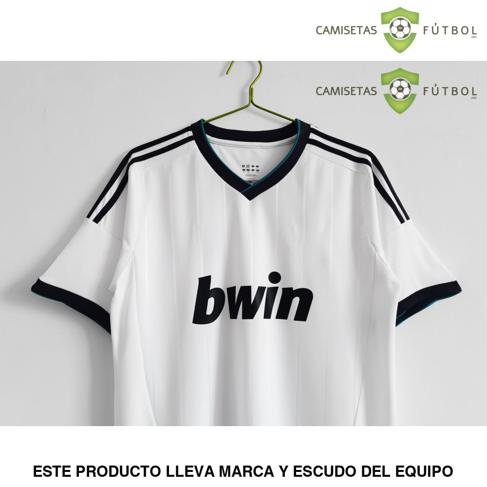 Camiseta Real Madrid 12-13 Local (Versión Retro) Sin Personalización
