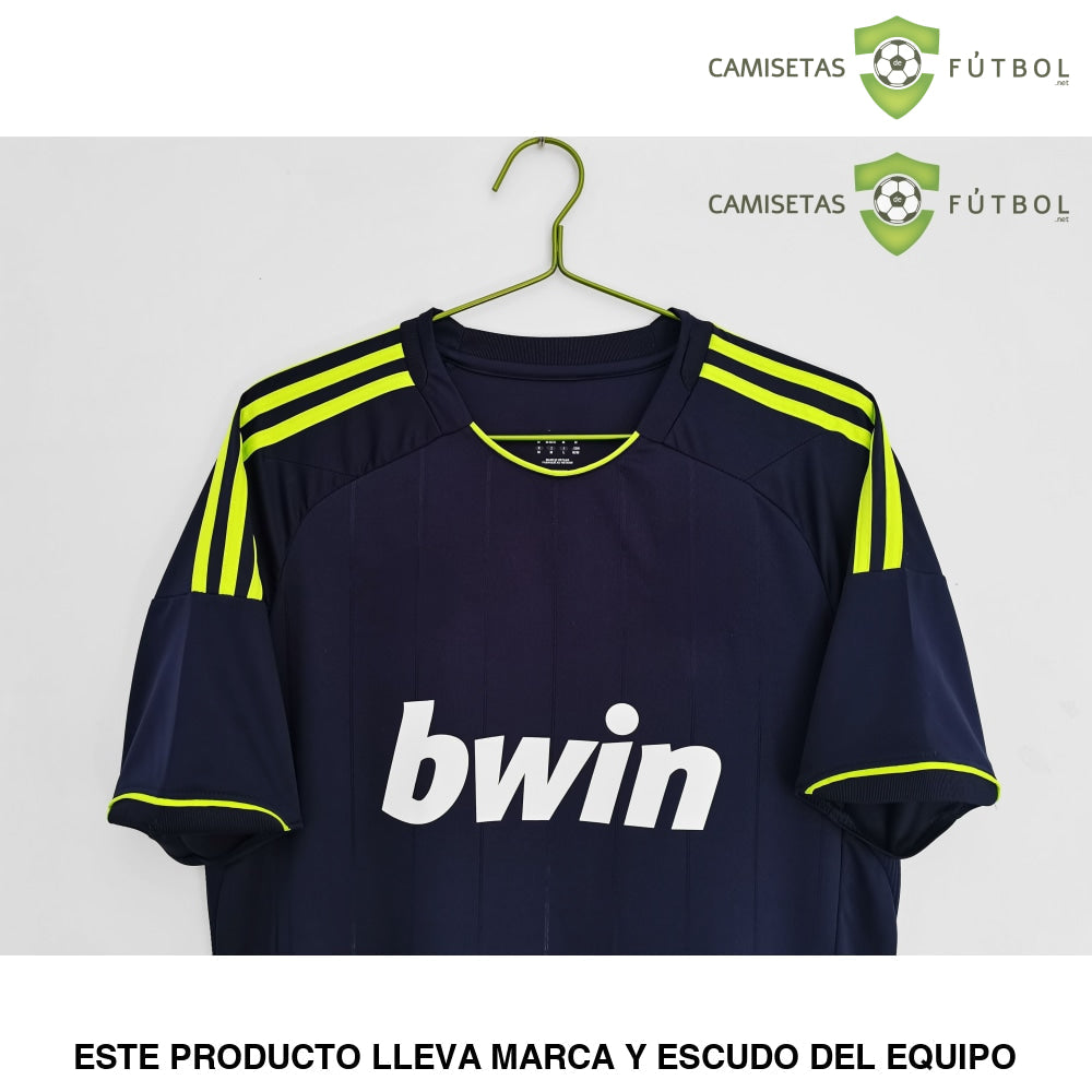 Camiseta Real Madrid 12-13 Visitante (Versión Retro) Sin Personalización