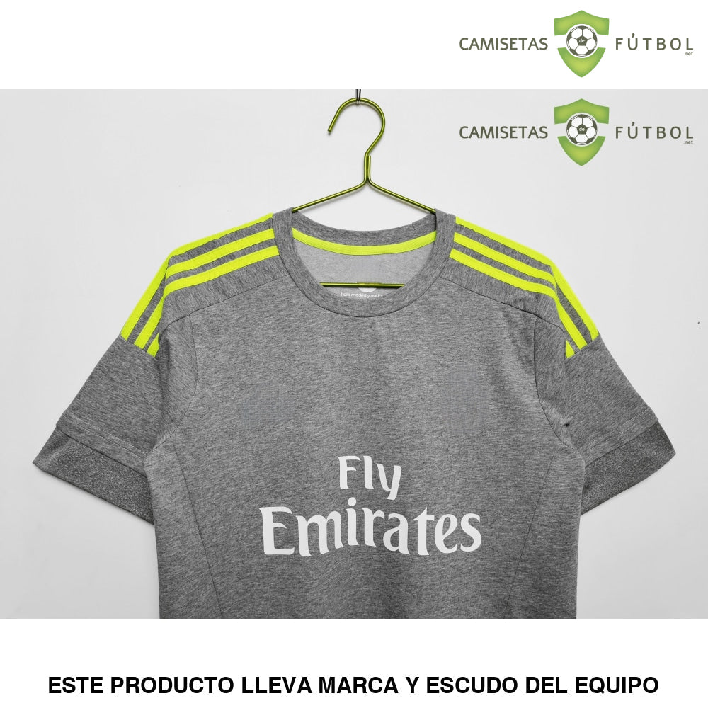 Camiseta Real Madrid 15-16 Visitante (Versión Retro) Sin Personalización