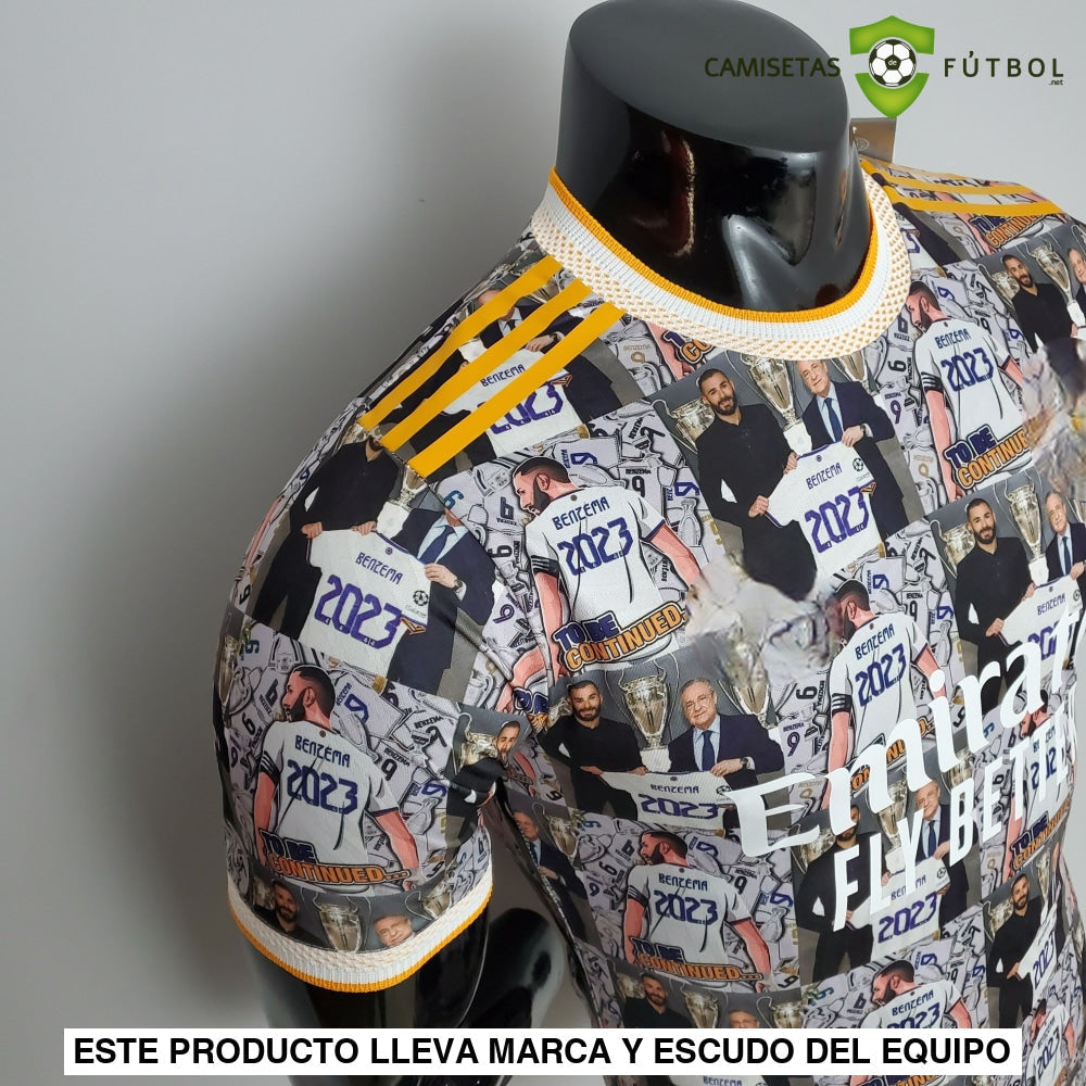 Camiseta Real Madrid 22-23 Edicion Especial Benzema (Player Version) Parche