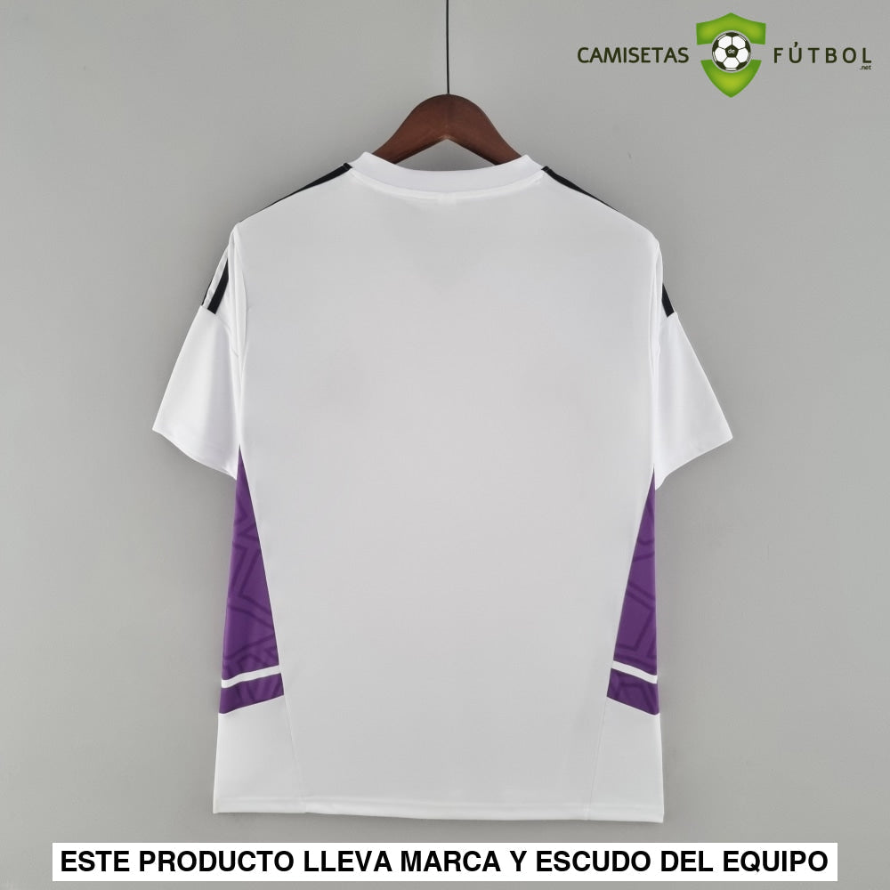 Camiseta Real Madrid 22-23 Entreno Blanco Parche Especial