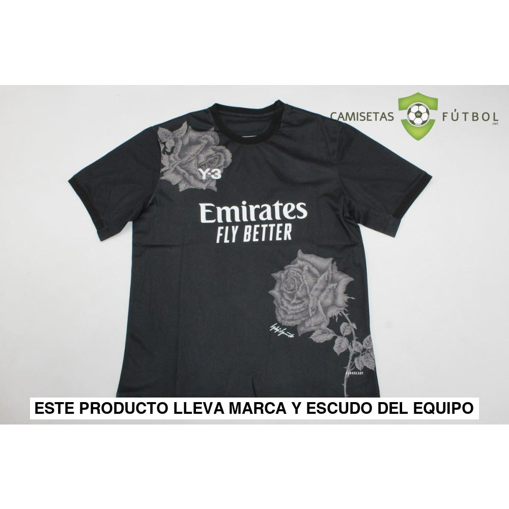 Camiseta R.m. 23-24 Portero Negro Y-3 De Futbol