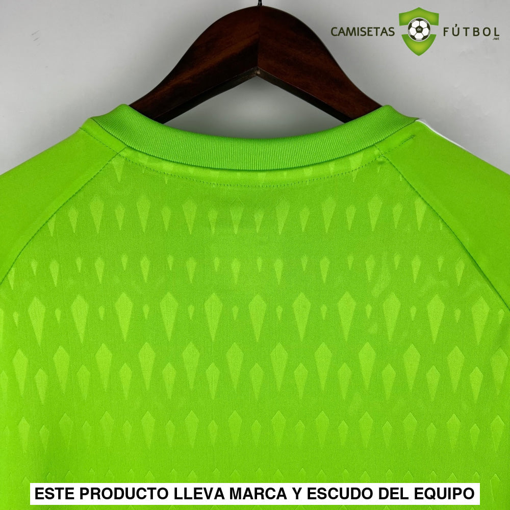 Camiseta Real Madrid 23-24 Portero Verde Parche Especial