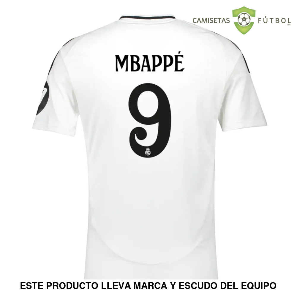 Camiseta R.m. 24-25 Local Mbappé De Futbol