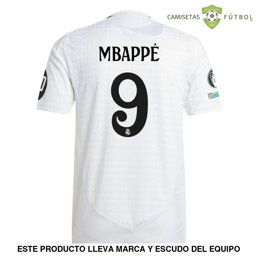 Camiseta R.m. 24-25 Local (Player Version) Mbappé De Futbol