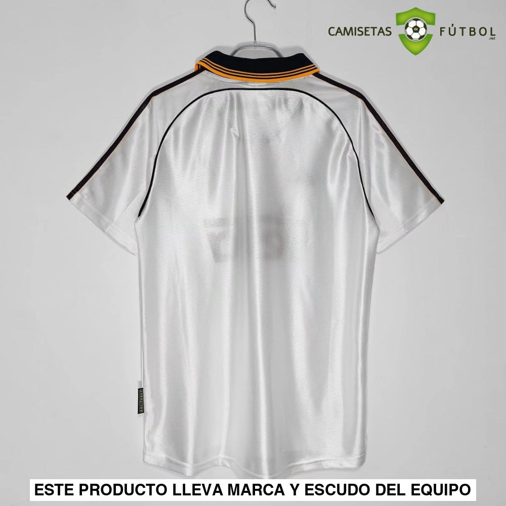 Camiseta Real Madrid 98-00 Local (Versión Retro) Sin Personalización