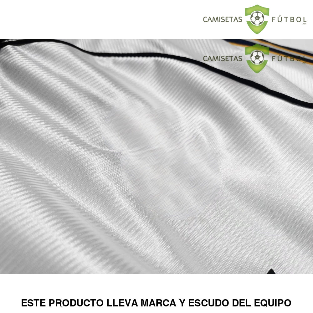 Camiseta Real Madrid 98-00 Local (Versión Retro) Sin Personalización