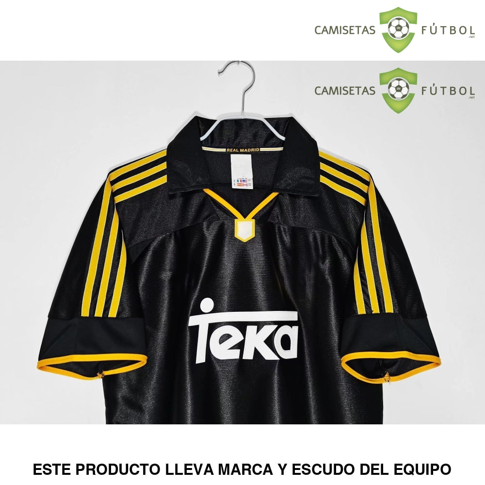 Camiseta Real Madrid 99-01 Visitante (Versión Retro) Sin Personalización