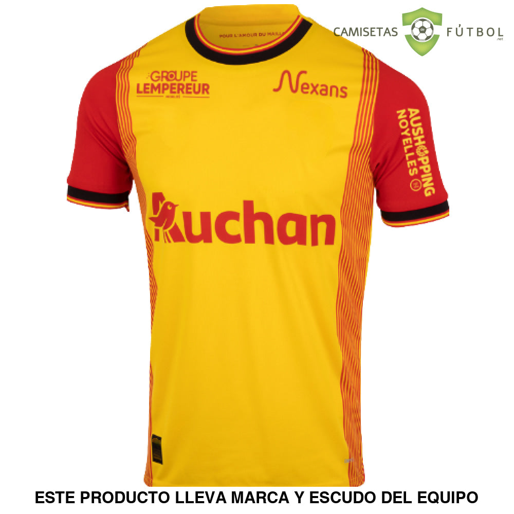 Camiseta Racing Club De Lens 23-24 Local Personalizado