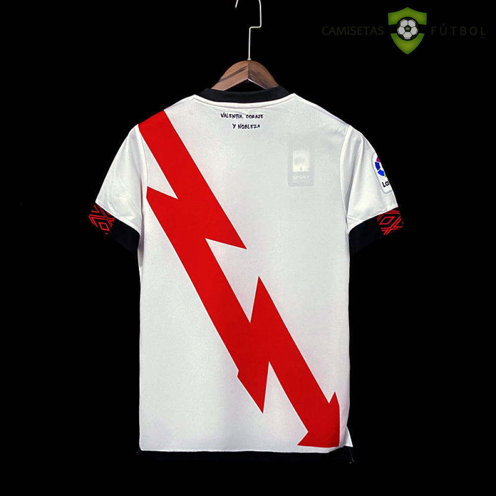 Camiseta Rayo Vallecano 21-22 Local (Entrega En 24-72 Horas) Personalizado