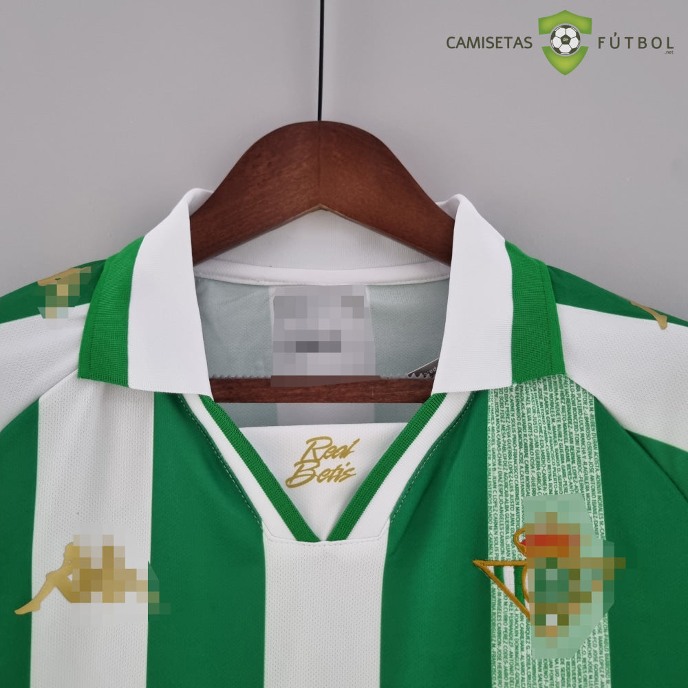Camiseta Real Betis 21-22 Edicion Especial Copa Del Rey Personalizado