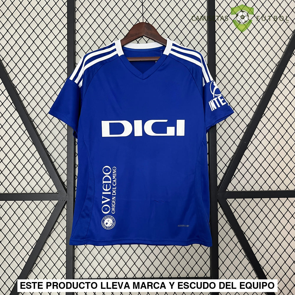 Camiseta Real Oviedo 24-25 Local De Futbol