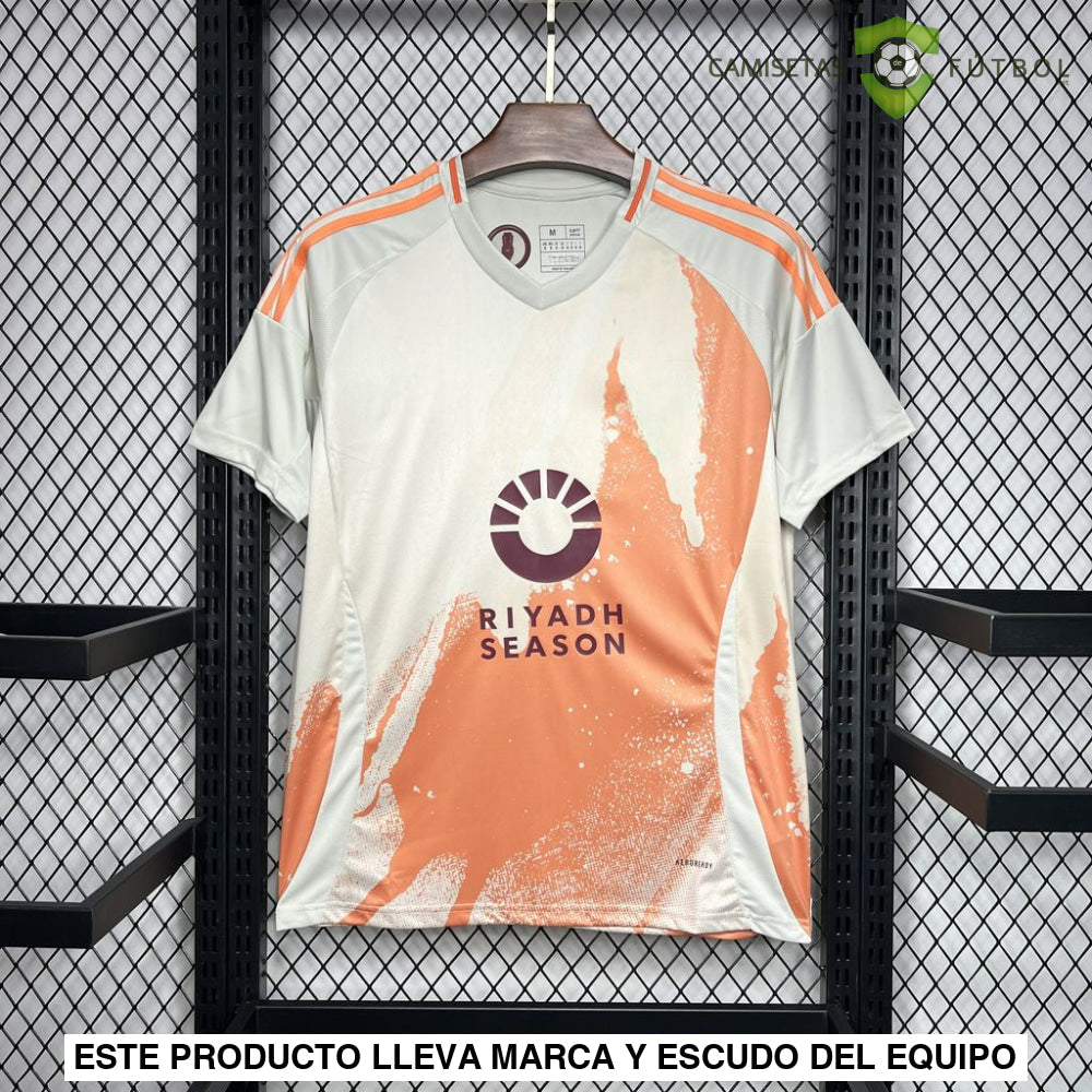 Camiseta Roma 24-25 Visitante De Futbol