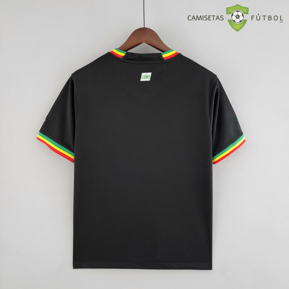 Camiseta Senegal 22-23 Alternativa Negro Personalizado