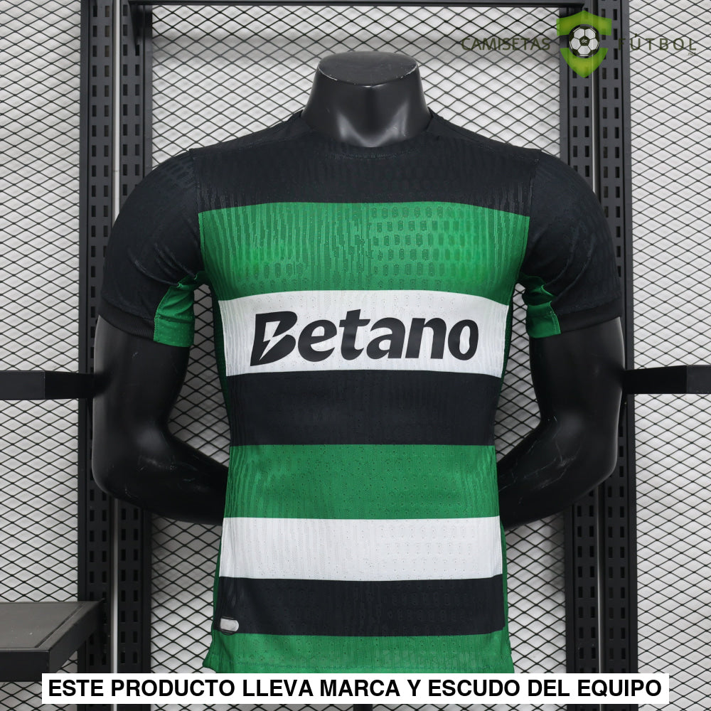 Camiseta Sporting Portugal 24-25 Local (Player Version) De Futbol