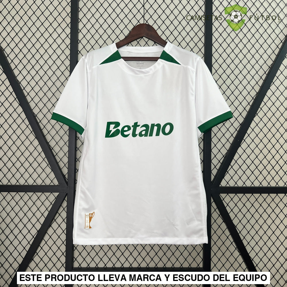 Camiseta Sporting Portugal 24-25 Visitante De Futbol