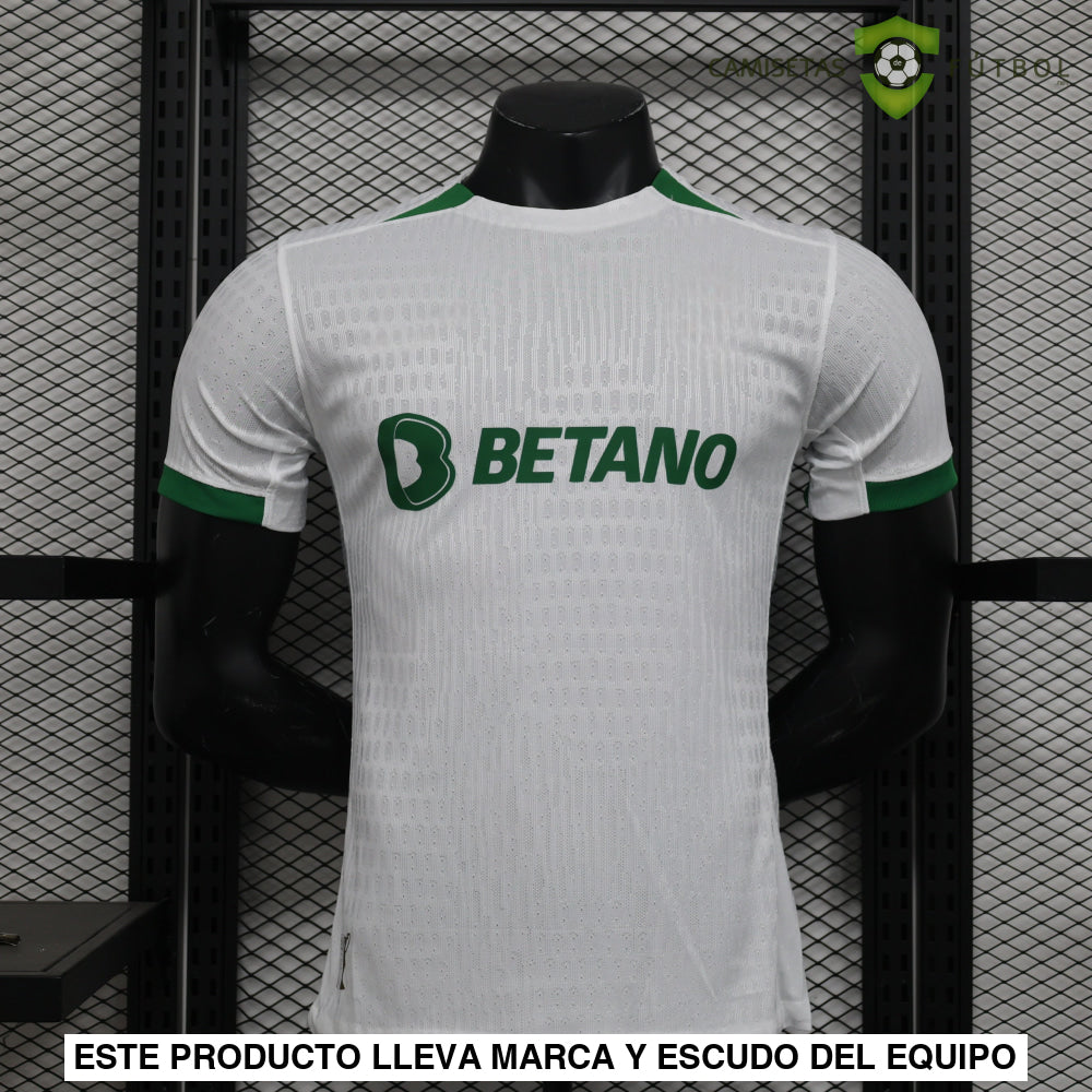 Camiseta Sporting Portugal 24-25 Visitante (Player Version) De Futbol