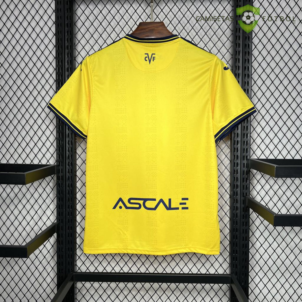 Camiseta Villarreal 24-25 Home De Futbol