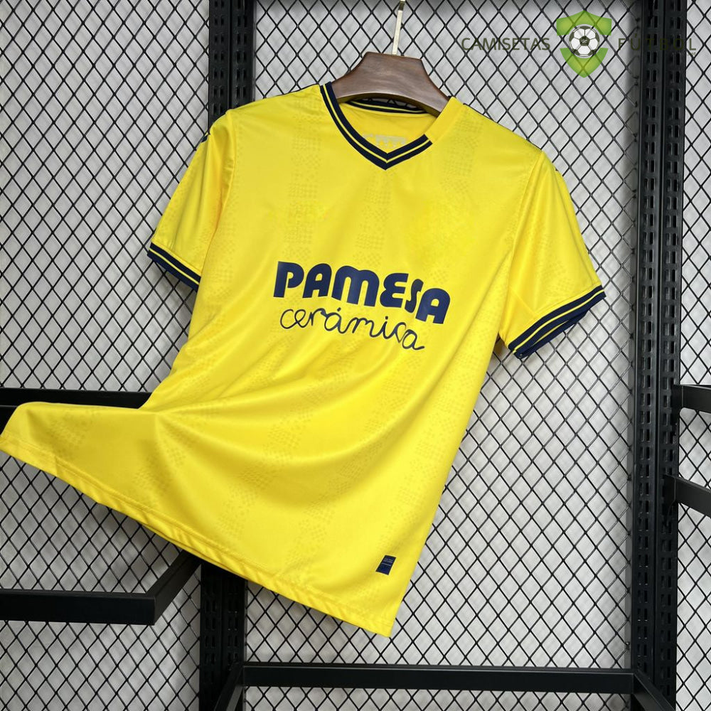 Camiseta Villarreal 24-25 Home De Futbol