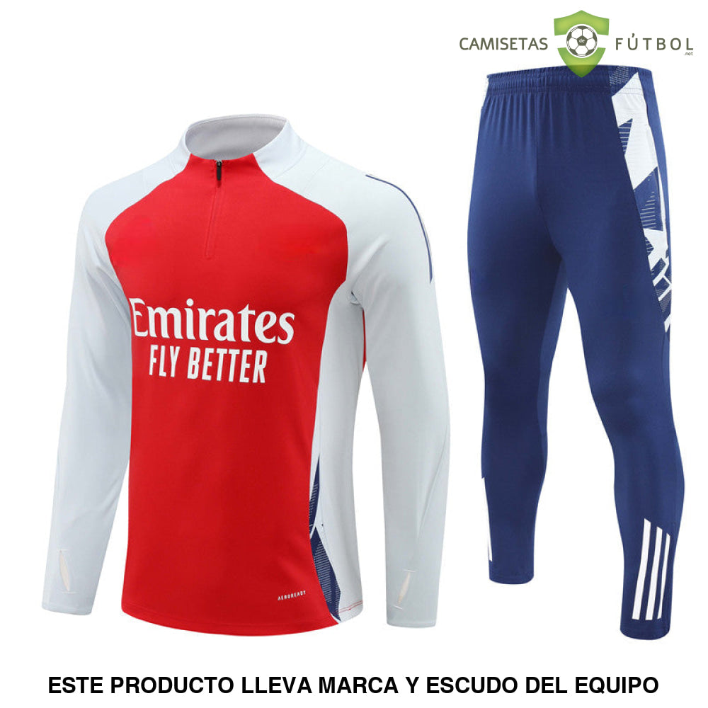 Chandal Arsenal 24-25 Media Cremallera Modelo 1 Ropa Deportiva