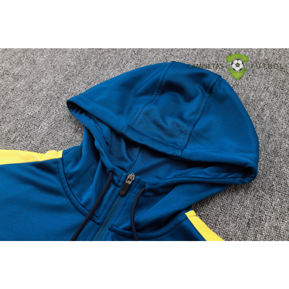 Chandal Barcelona 24-25 Cremallera Completa Con Capucha Modelo 2 Ropa Deportiva