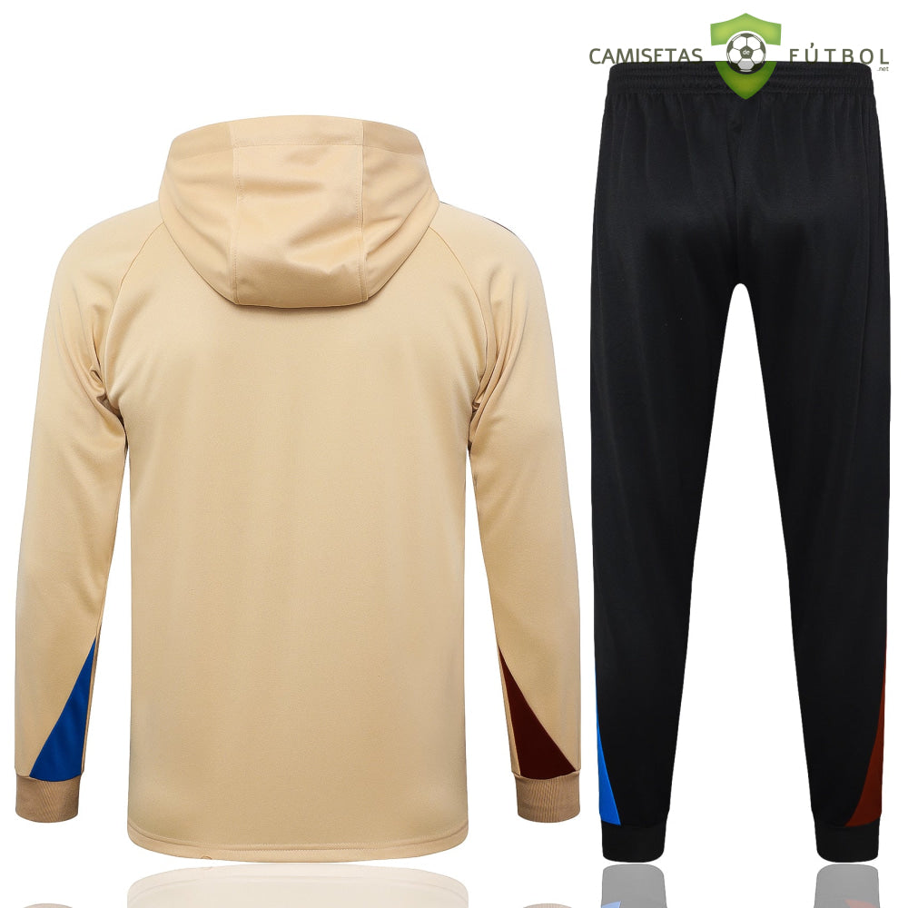 Chandal Barcelona 24-25 Media Cremallera Con Capucha Modelo 7 Ropa Deportiva