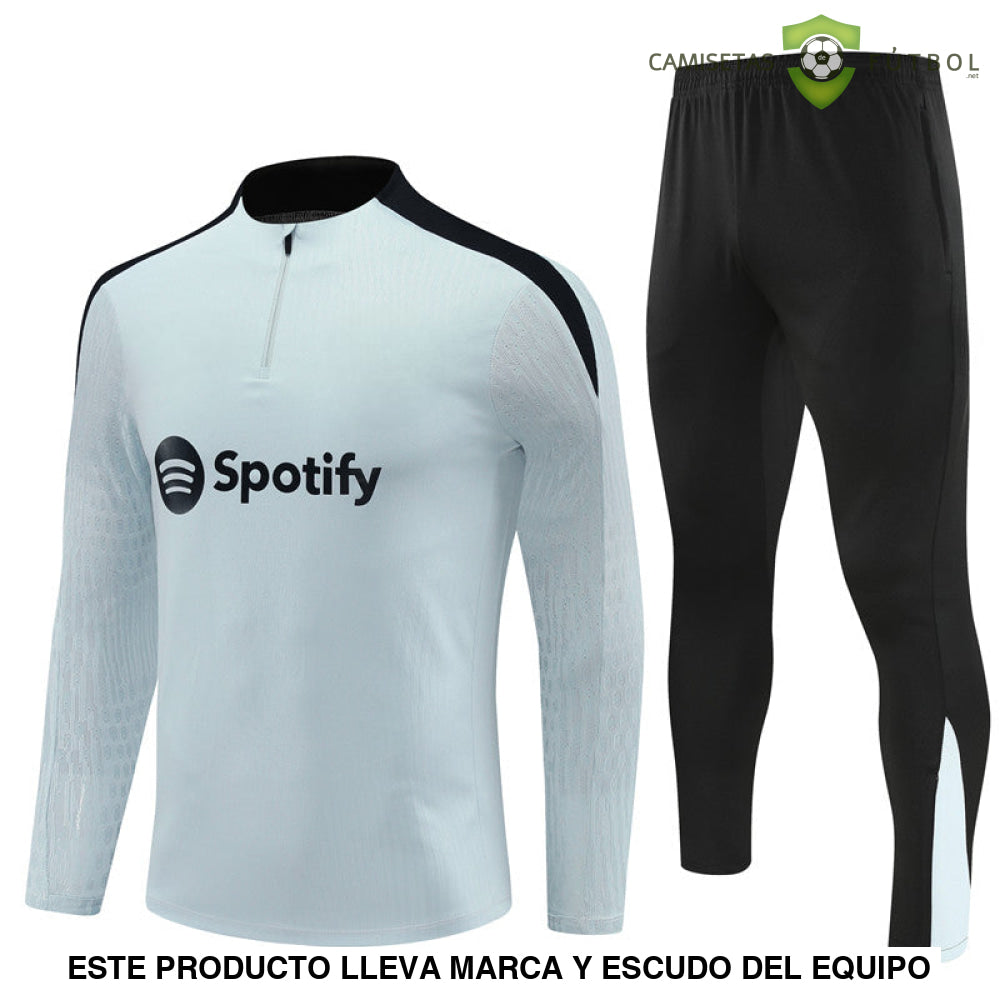 Chandal Barcelona 24-25 Media Cremallera Modelo 1 Ropa Deportiva