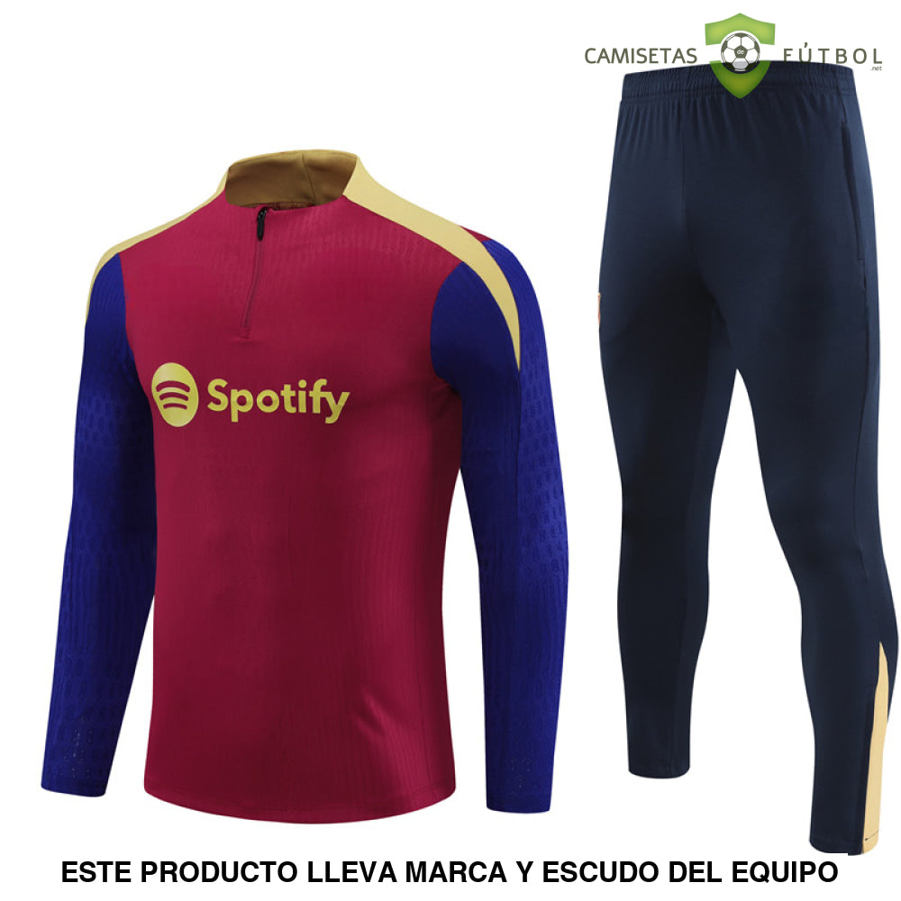 Chandal Barcelona 24-25 Media Cremallera Modelo 2 Ropa Deportiva