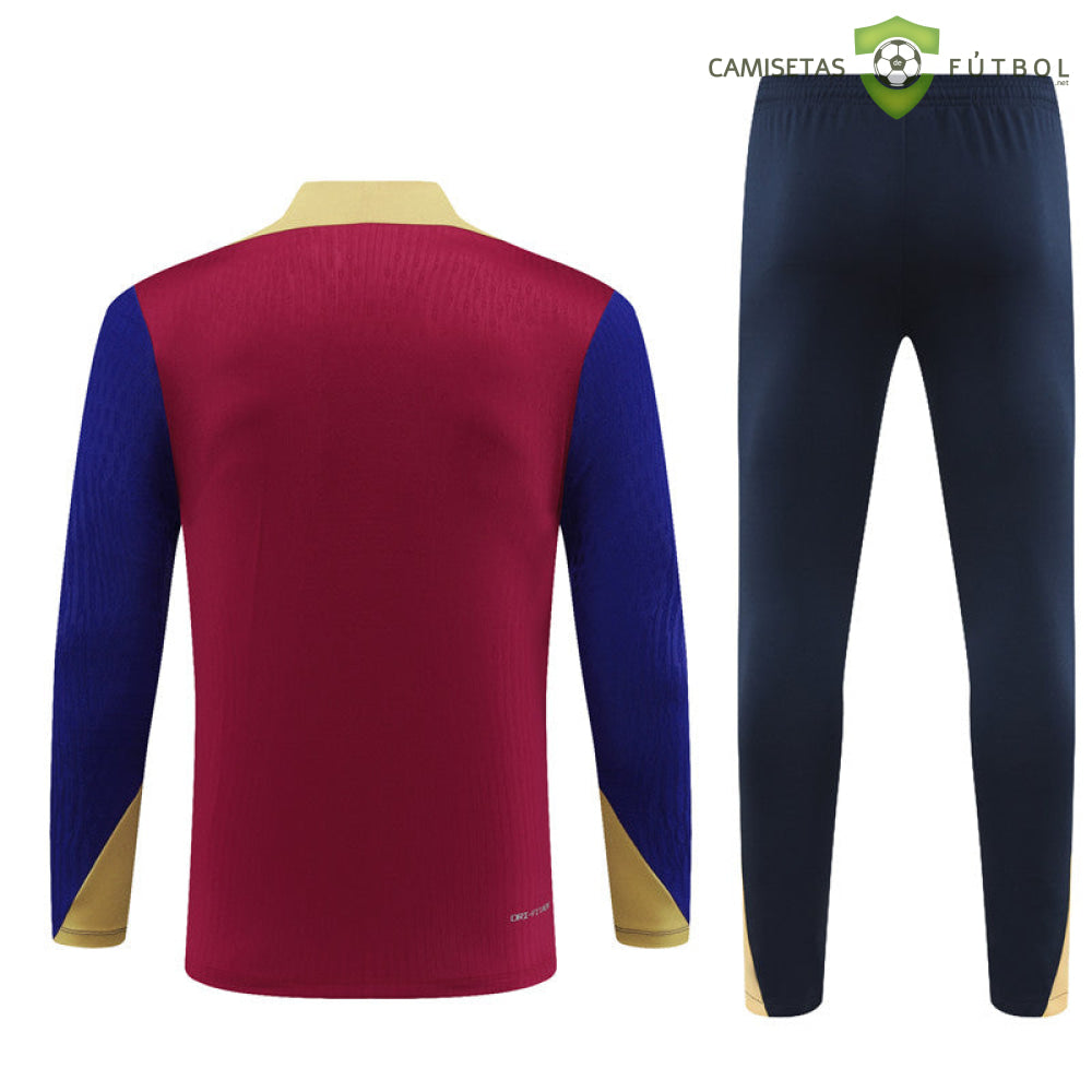 Chandal Barcelona 24-25 Media Cremallera Modelo 2 Ropa Deportiva