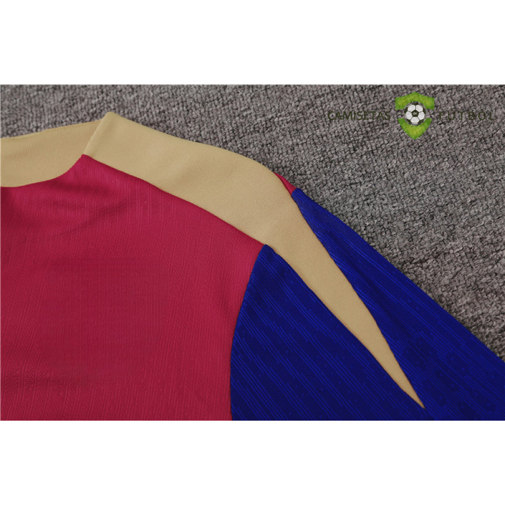 Chandal Barcelona 24-25 Media Cremallera Modelo 2 Ropa Deportiva