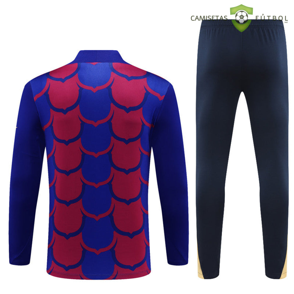 Chandal Barcelona 24-25 Media Cremallera Modelo 3 Ropa Deportiva