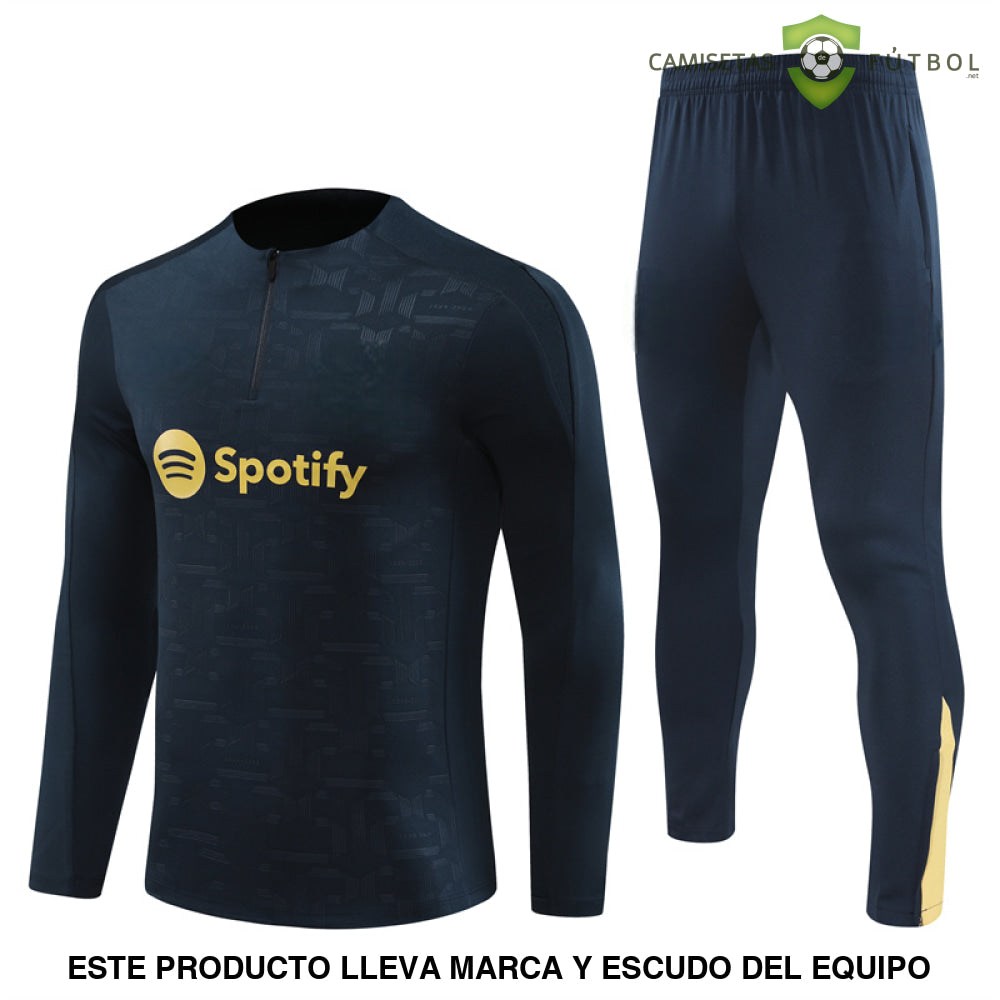 Chandal Barcelona 24-25 Media Cremallera Modelo 6 Ropa Deportiva