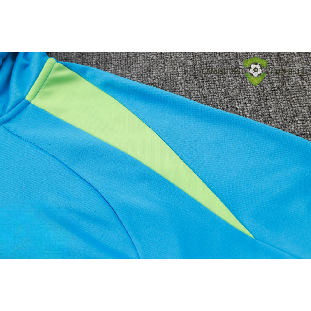 Chandal Brasil 24-25 Media Cremallera Con Capucha Modelo 1 Ropa Deportiva