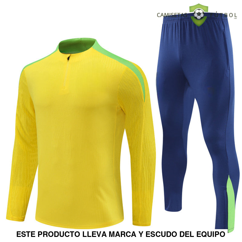 Chandal Brasil 24-25 Media Cremallera Modelo 1 Ropa Deportiva