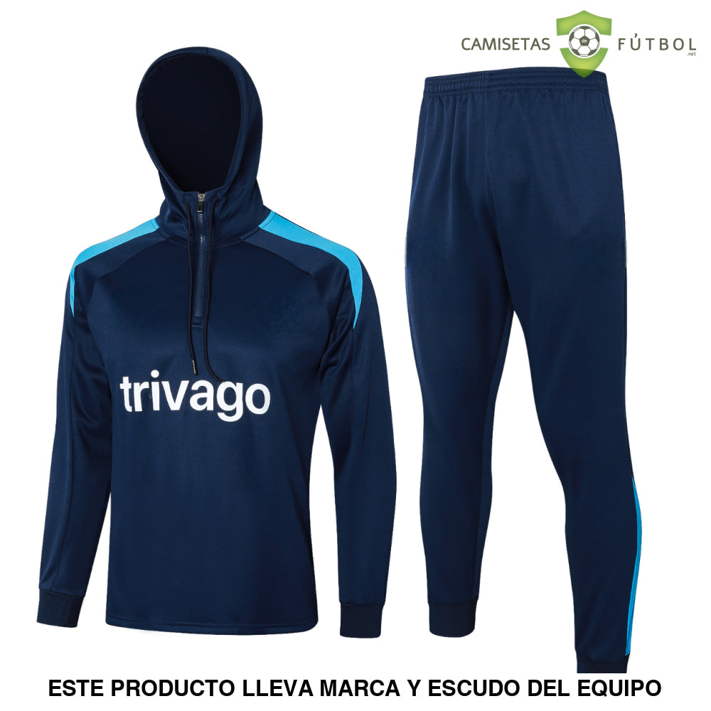 Chandal Chelsea 24-25 Media Cremallera Con Capucha Modelo 2 Ropa Deportiva