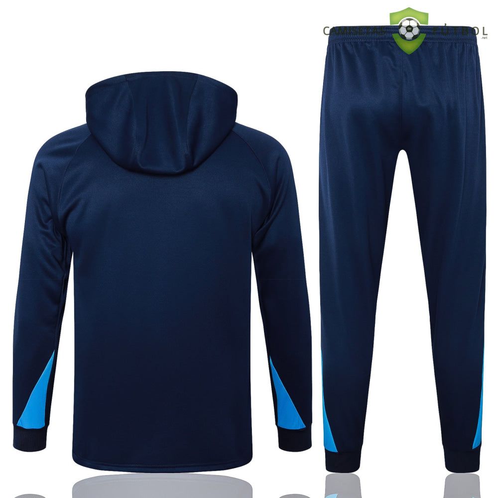 Chandal Chelsea 24-25 Media Cremallera Con Capucha Modelo 2 Ropa Deportiva