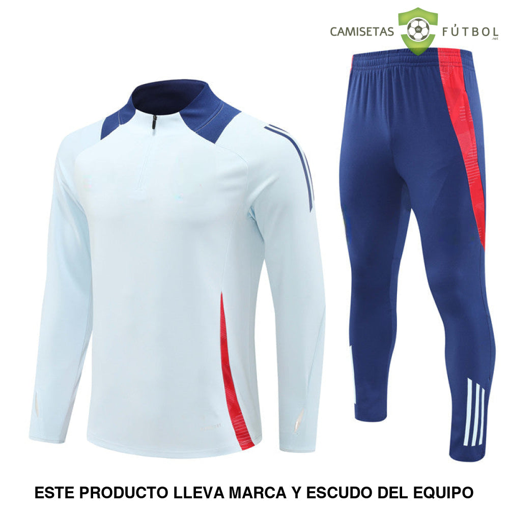 Chandal España 24-25 Media Cremallera Modelo 3 Ropa Deportiva