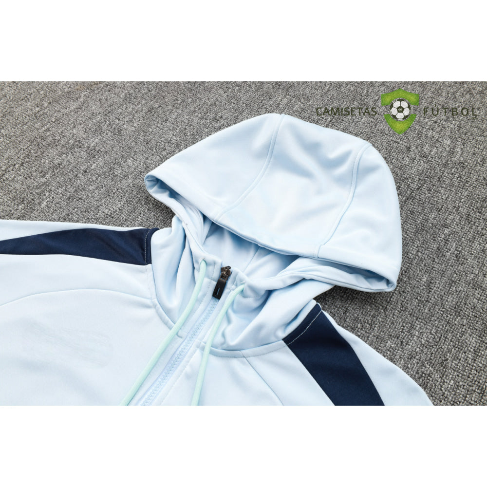 Chandal Francia 24-25 Media Cremallera Con Capucha Modelo 1 Ropa Deportiva