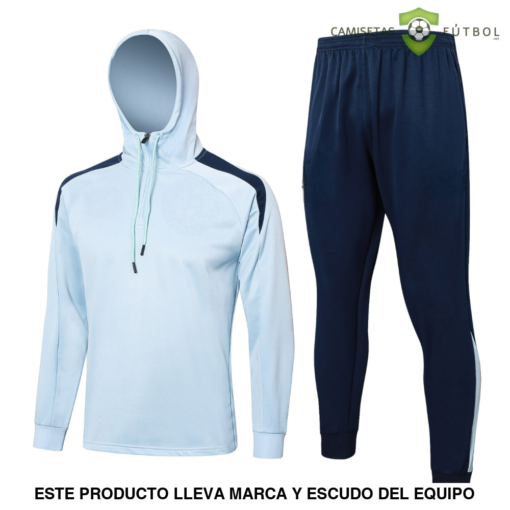 Chandal Francia 24-25 Media Cremallera Con Capucha Modelo 1 Ropa Deportiva