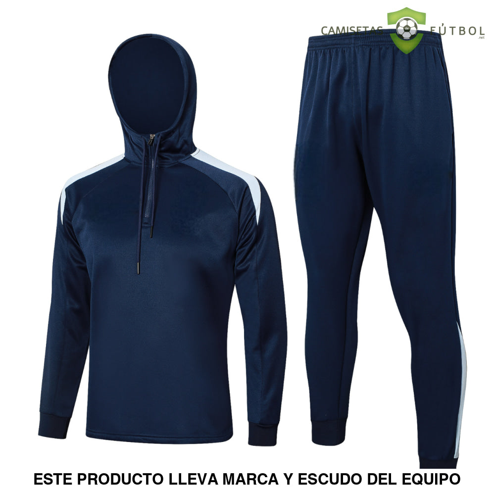 Chandal Francia 24-25 Media Cremallera Con Capucha Modelo 2 Ropa Deportiva