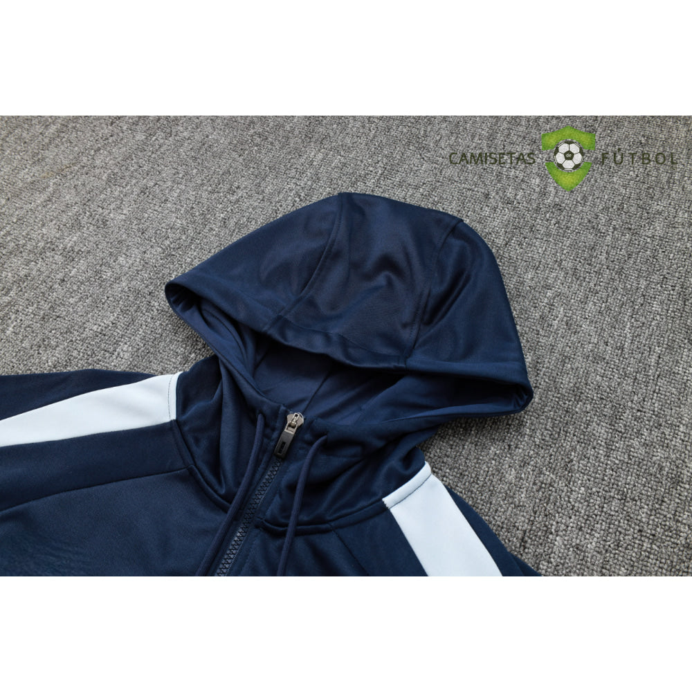 Chandal Francia 24-25 Media Cremallera Con Capucha Modelo 2 Ropa Deportiva